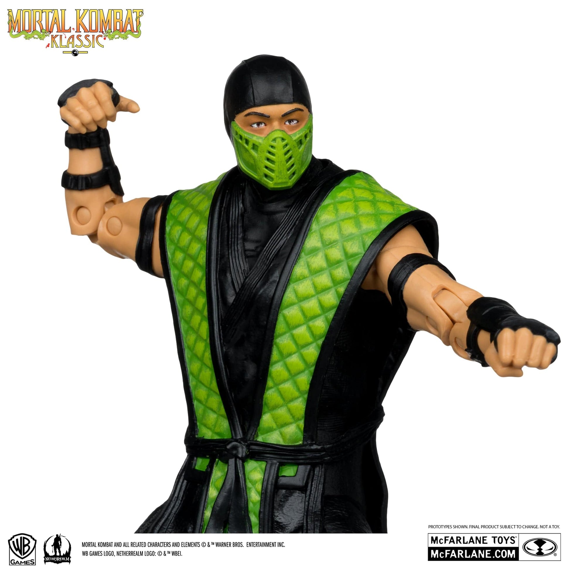 McFarlane Toys Mortal Kombat Reptile Mortal Kombat Klassic Action Figure