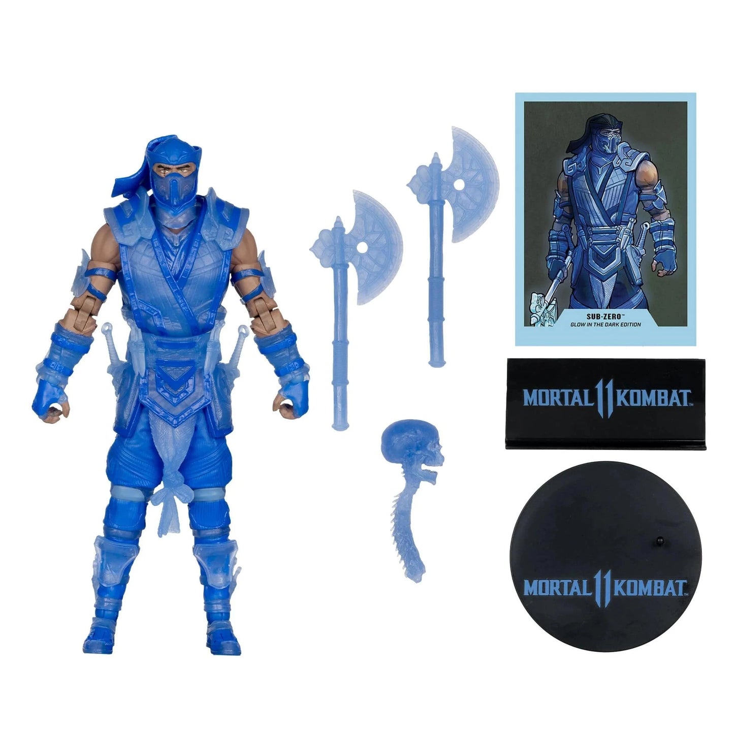 McFarlane Toys Mortal Kombat Sub - Zero Glow In The Dark Edition