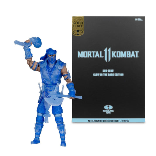 McFarlane Toys Mortal Kombat Sub - Zero Glow In The Dark Edition