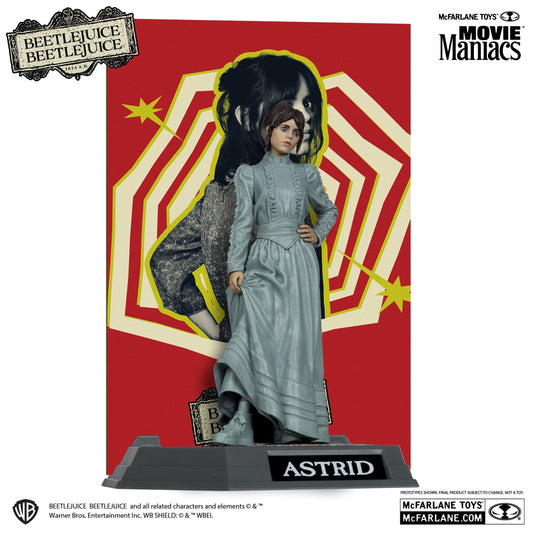 McFarlane Toys Movie Maniacs Astrid Beetlejuice Beetlejuice