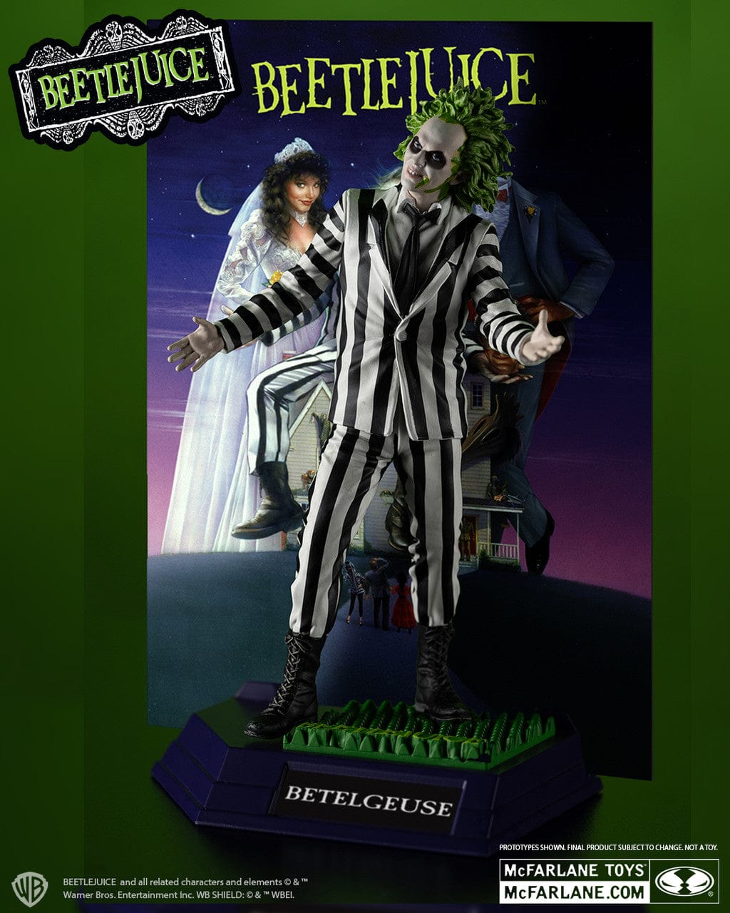McFarlane Toys Movie Maniacs Beetlejuice