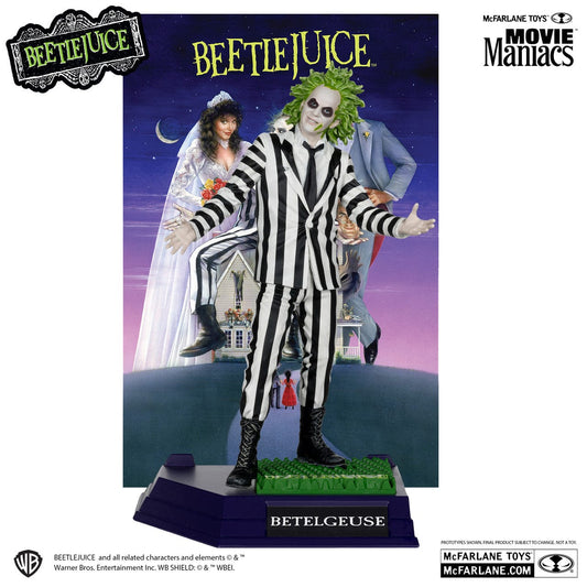 McFarlane Toys Movie Maniacs Beetlejuice