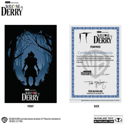 McFarlane Toys Movie Maniacs Bob Gray As Pennywise Flashback Welcome To Derry