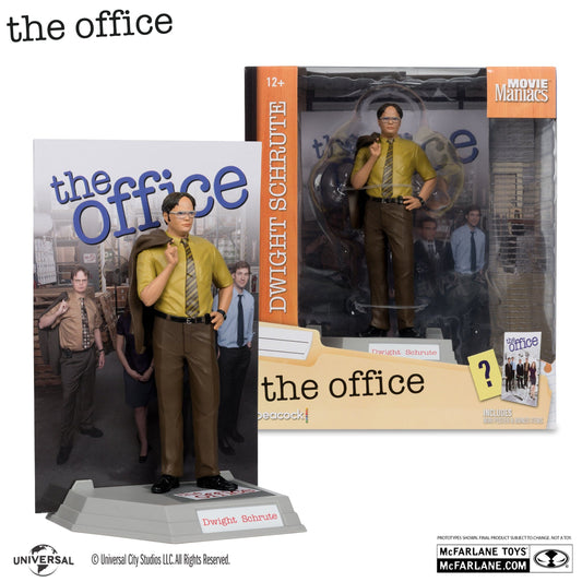 McFarlane Toys Movie Maniacs Dwight The Office