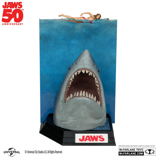McFarlane Toys Movie Maniacs Jaw 50TH Anniversary