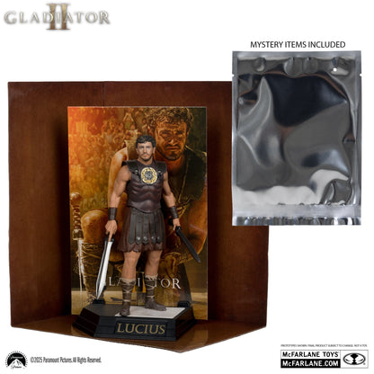 McFarlane Toys Movie Maniacs Lucius Gladiator II Statue