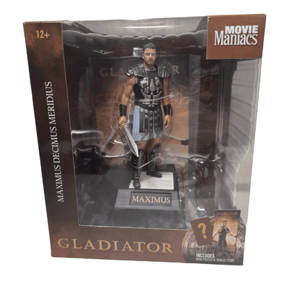 McFarlane Toys Movie Maniacs Maximus Decimus Meridius Gladiator Statue