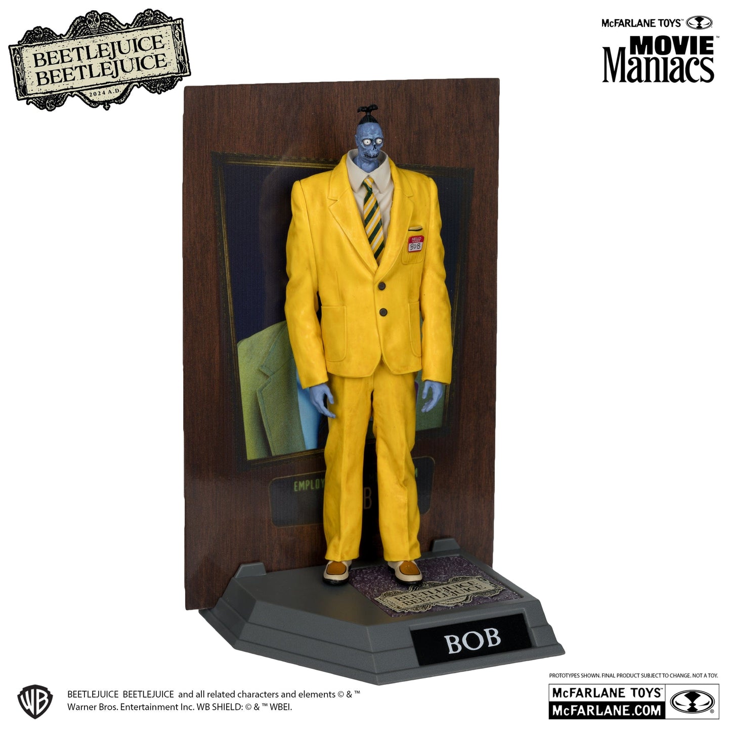 McFarlane Toys Movie Maniacs Shrinker Bob
