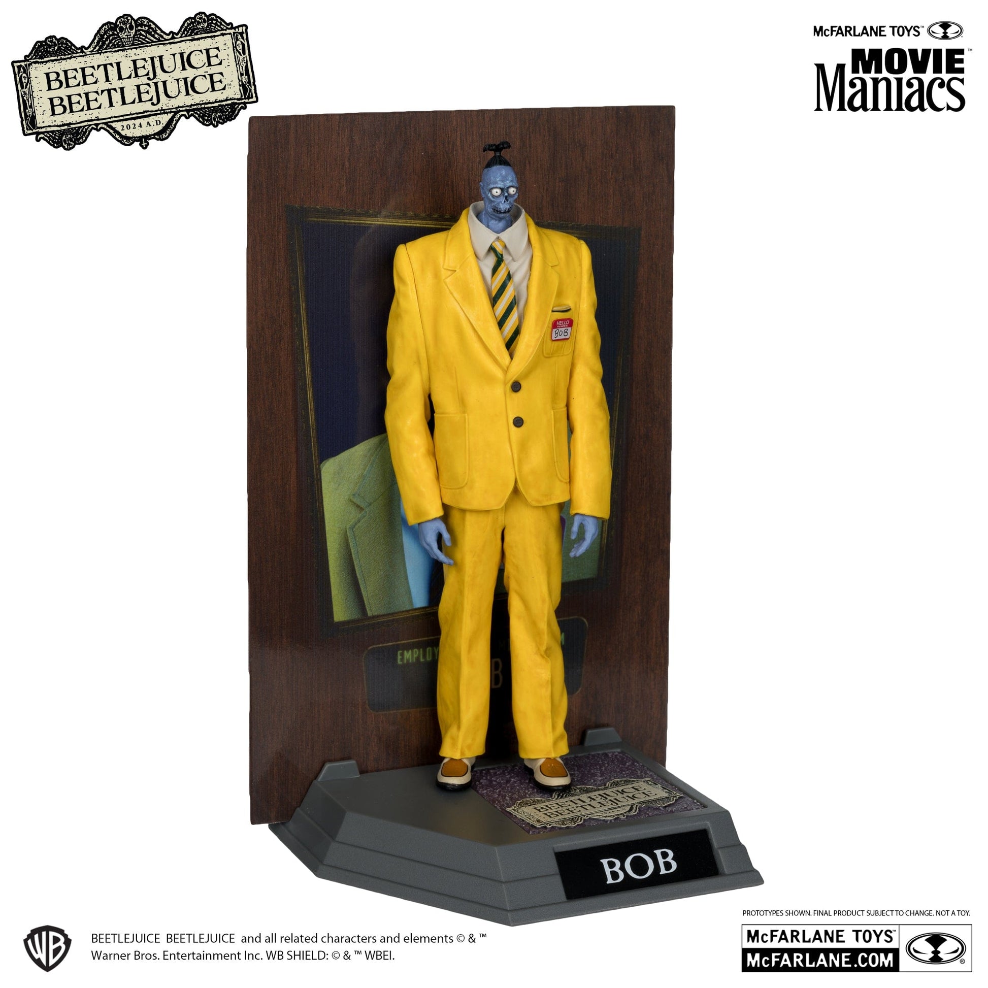McFarlane Toys Movie Maniacs Shrinker Bob