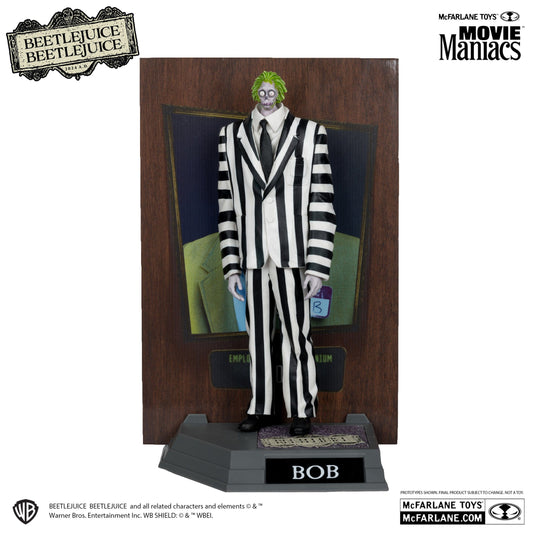 McFarlane Toys Movie Maniacs Shrinker Bob Platinum Version