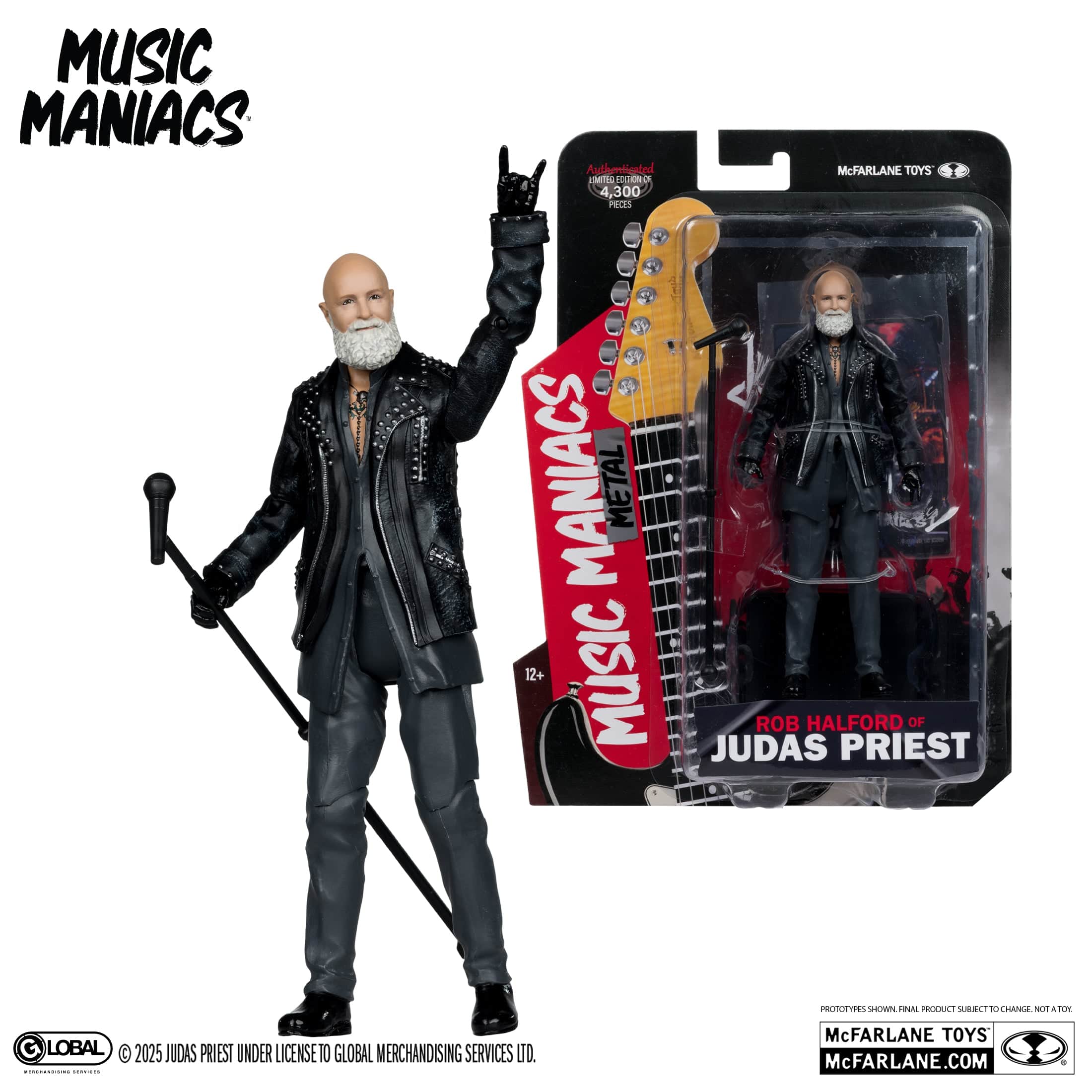 JUDAS PRIEST/リマスター盤18枚/LOGY/TURBO/美品 McFarlane Toys Music Maniacs Rob Halford Judas Priest Figure – 24