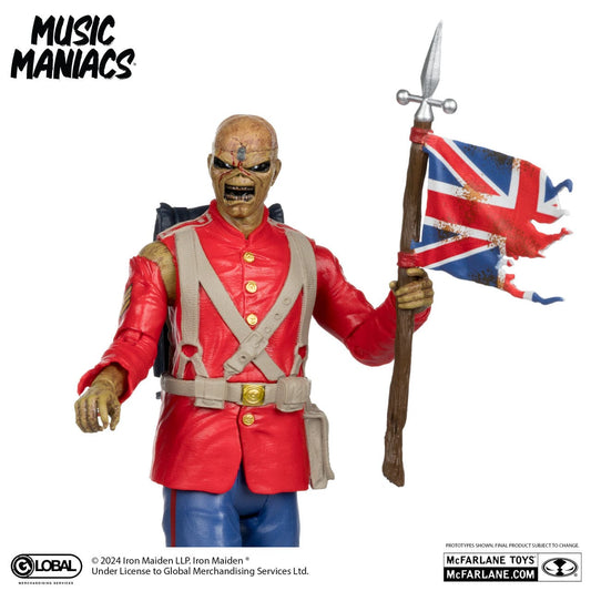 McFarlane Toys Music Maniacs Trooper Eddie Iron Maiden Figure