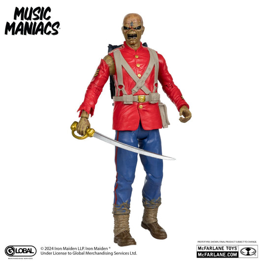 McFarlane Toys Music Maniacs Trooper Eddie Iron Maiden Figure