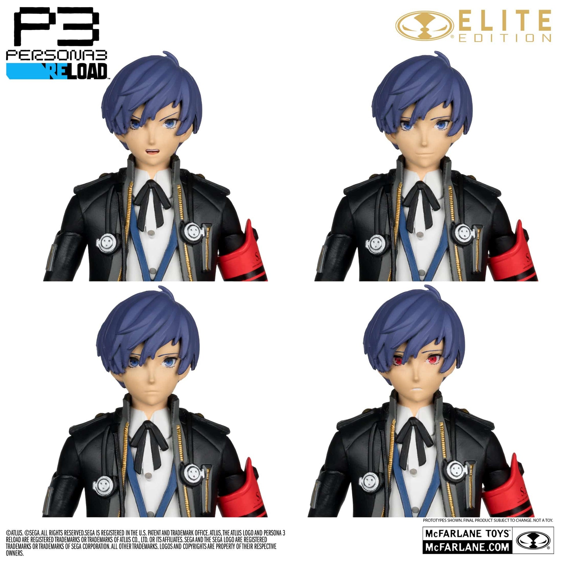 McFarlane Toys Persona 3 Reload The Protagonist Elite Edition Deluxe Action Figure