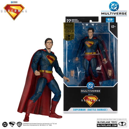 McFarlane Toys Superman Battle Damaged Superman Movie