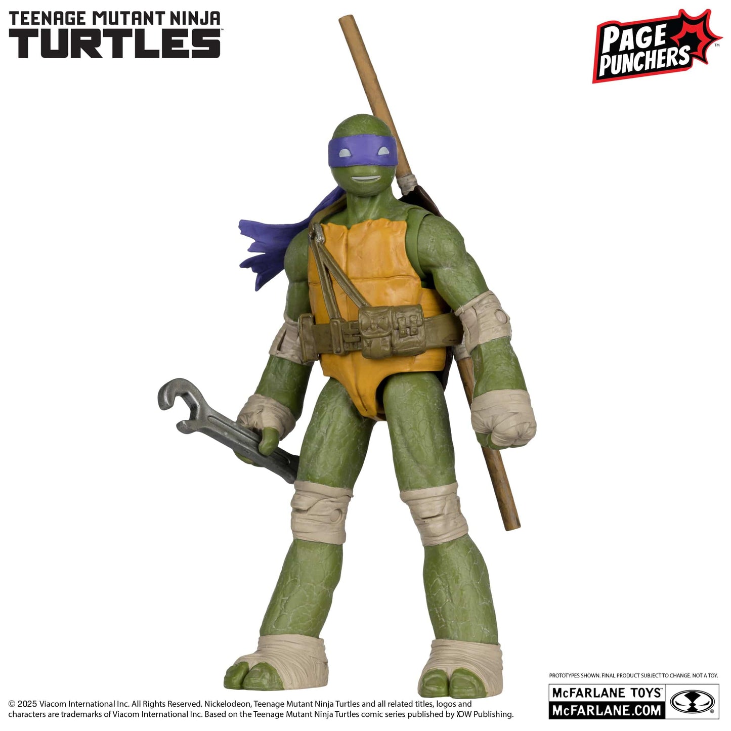 McFarlane Toys Teenage Mutant Ninja Turtles Donatello Page Puncher