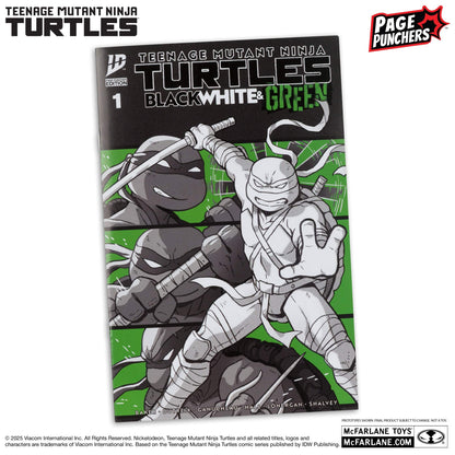 McFarlane Toys Teenage Mutant Ninja Turtles Leonardo Black, White & Green