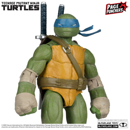 McFarlane Toys Teenage Mutant Ninja Turtles Leonardo Page Puncher Action Figure