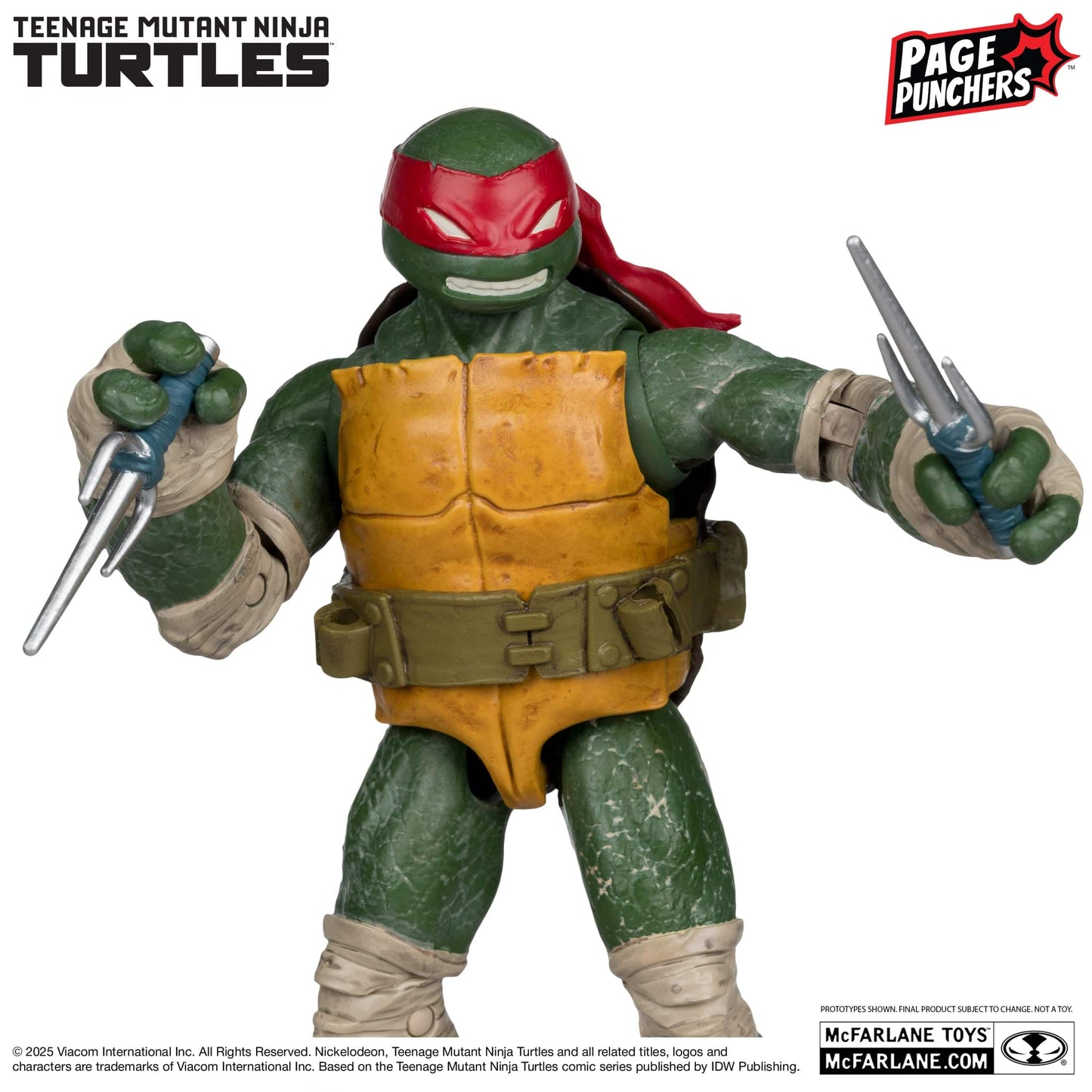 McFarlane Toys Teenage Mutant Ninja Turtles Raphael Page Punchers Action figure