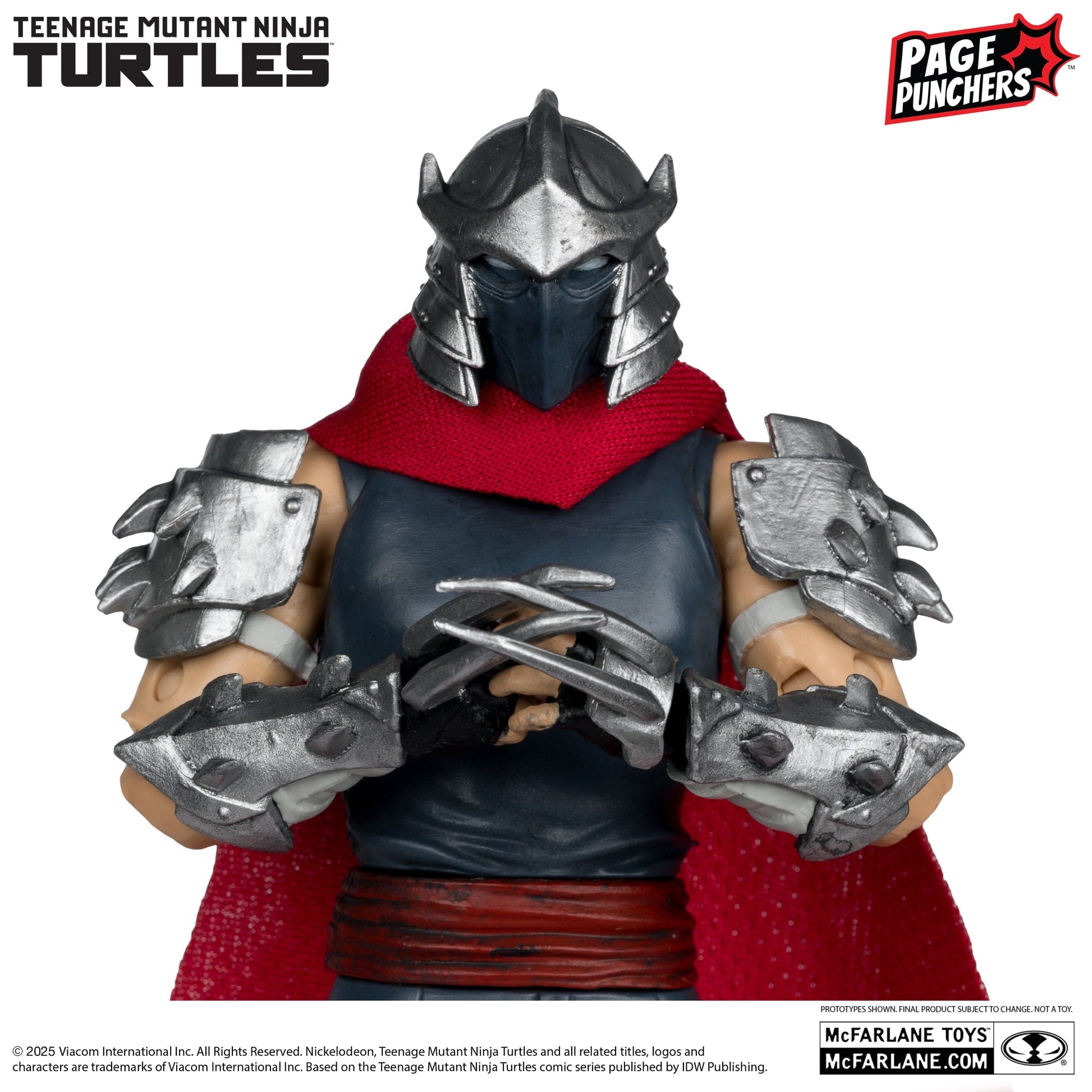 McFarlane Toys Teenage Mutant Ninja Turtles Shredder Page Puncher Action figure
