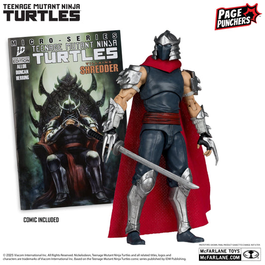 McFarlane Toys Teenage Mutant Ninja Turtles Shredder Page Puncher Action figure