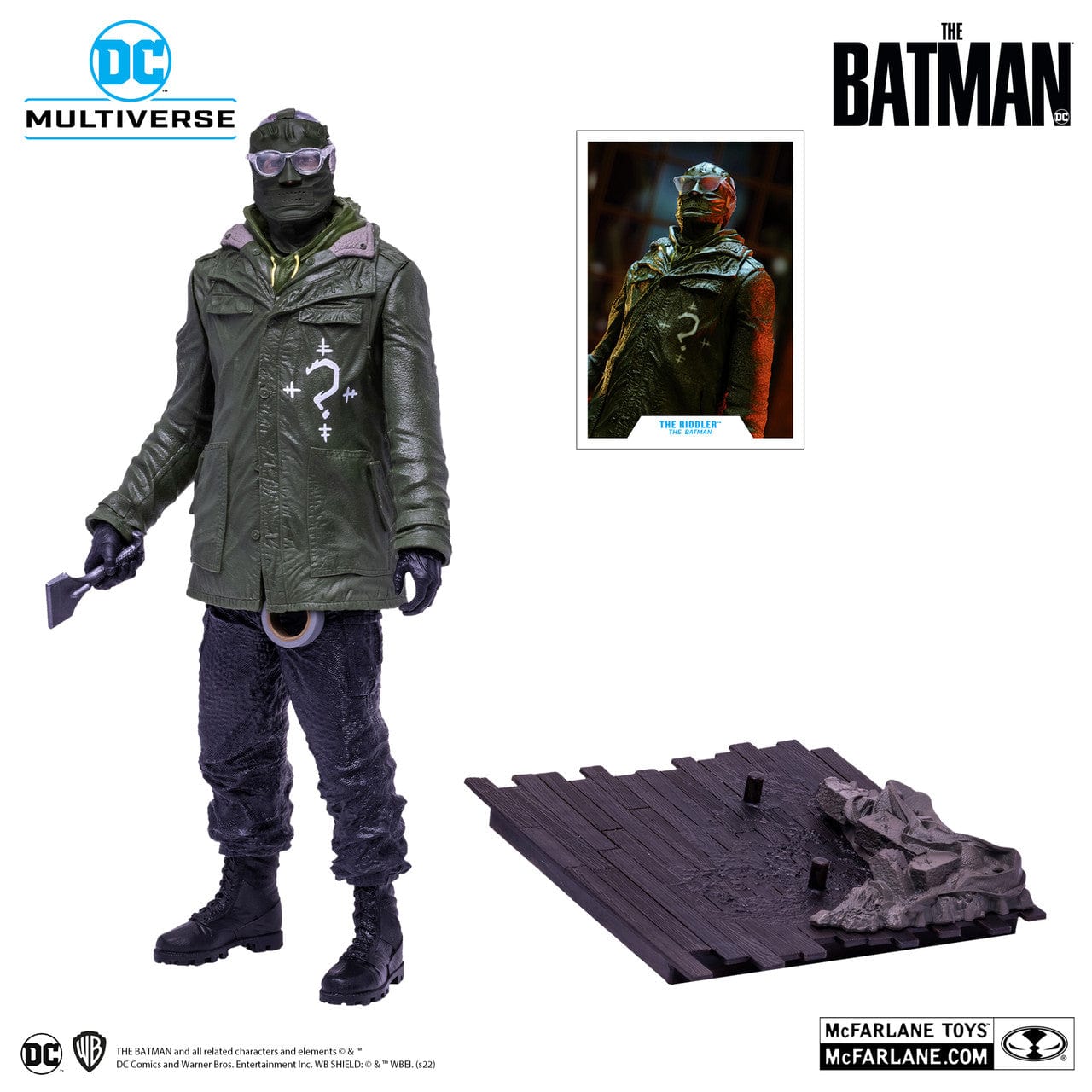 McFarlane Toys The Riddler 12" Statue - The Batman Movie