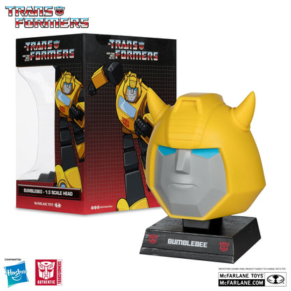 Mcfarlane Toys Transformers Bumblebee 1:3 Scale Head