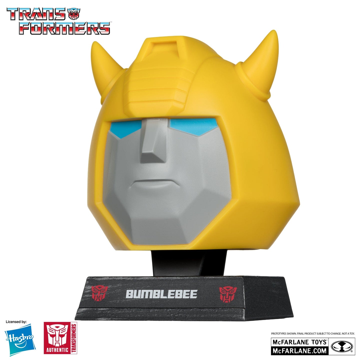 Mcfarlane Toys Transformers Bumblebee 1:3 Scale Head