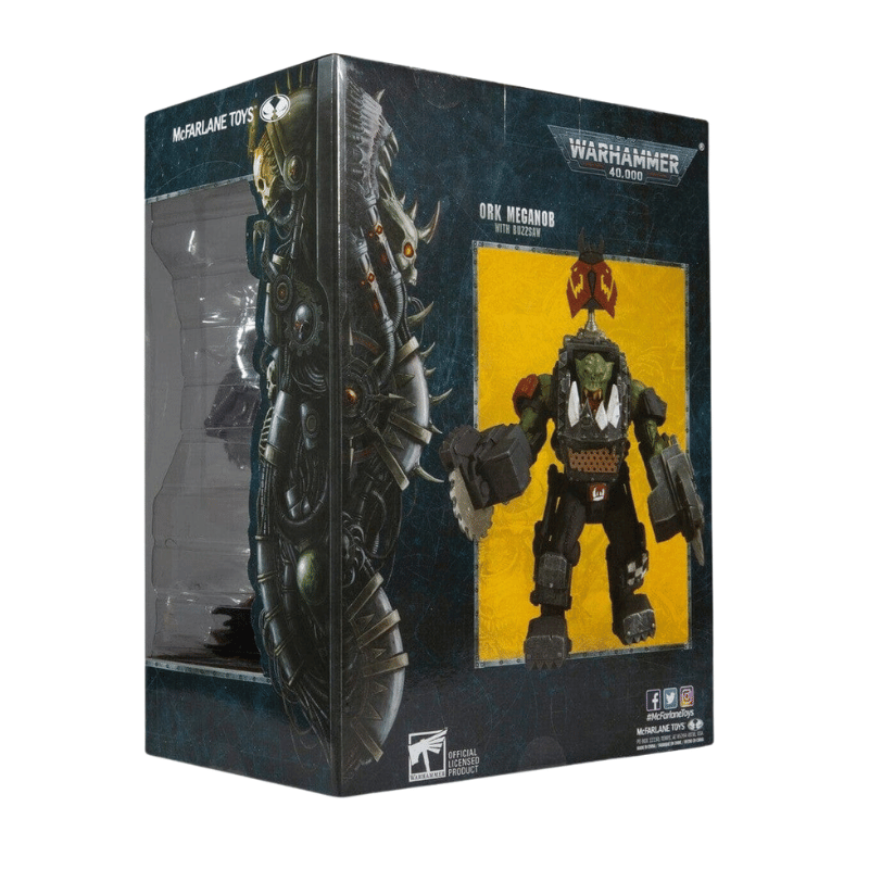 McFarlane Toys Warhammer 40,000 40K Figure Ork Meganob with Buzzsaw Figure
