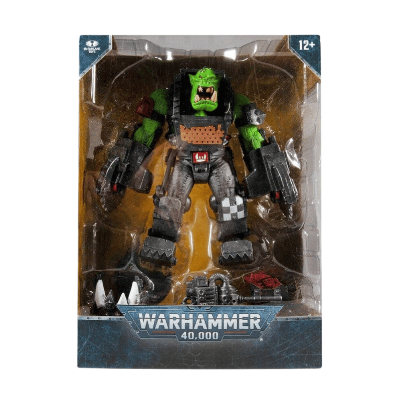 McFarlane Toys Warhammer 40,000 40K Figure Ork Meganob with Buzzsaw Figure