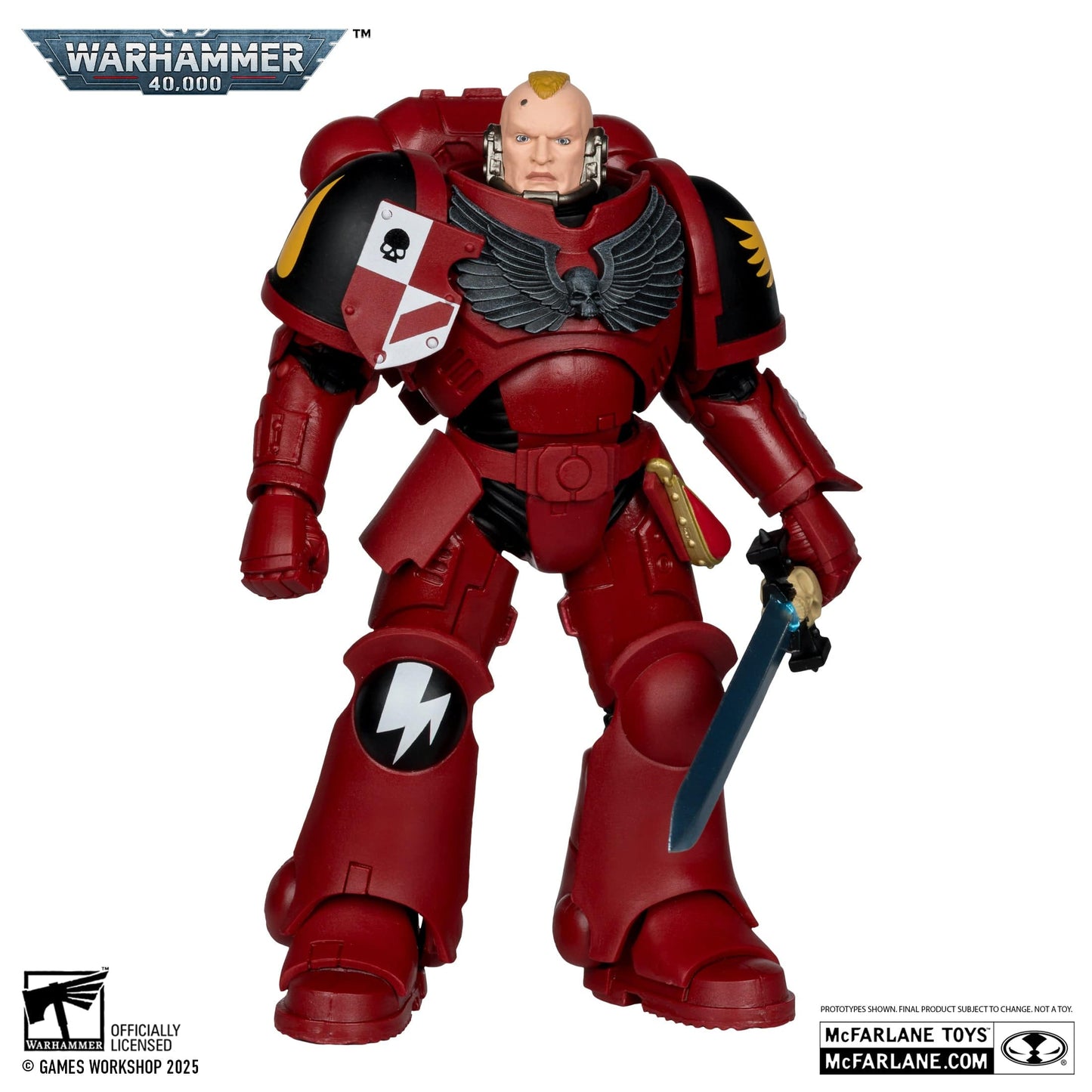 McFarlane Toys Warhammer 40,000 Assault Intercessor Sergeant Blood Angels