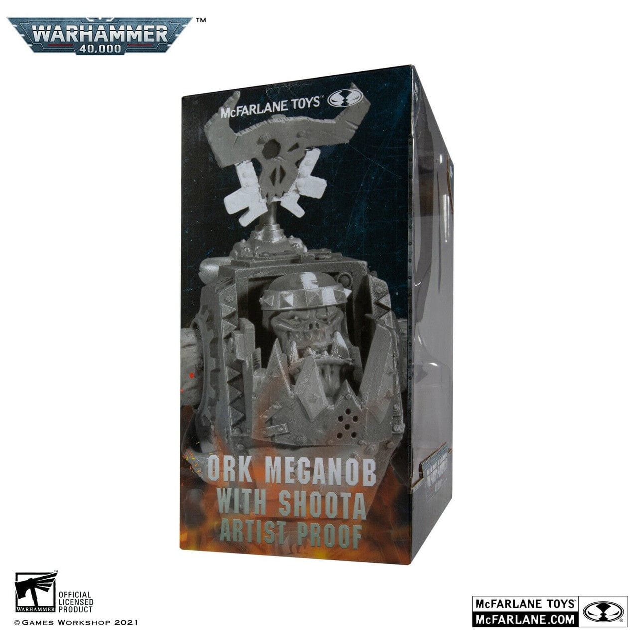 McFarlane Toys Warhammer 40,000 Figure Ork Meganob with Shoota Artist Proof
