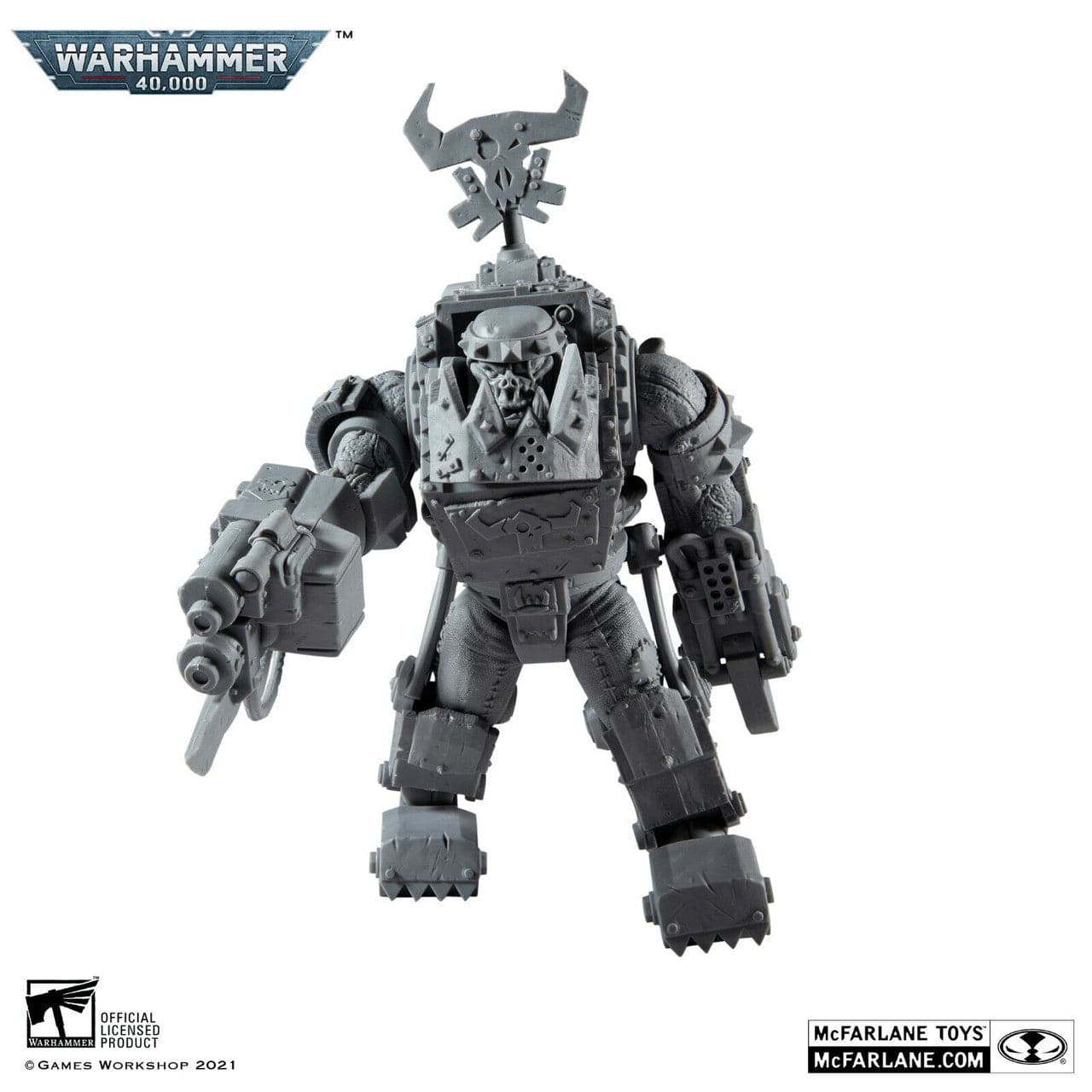 McFarlane Toys Warhammer 40,000 Figure Ork Meganob with Shoota Artist Proof
