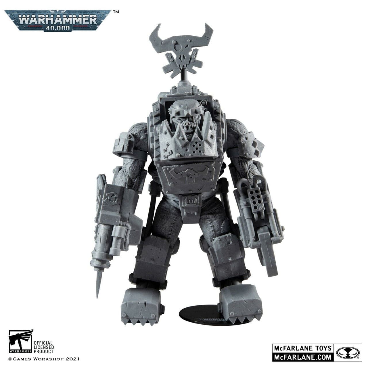 McFarlane Toys Warhammer 40,000 Figure Ork Meganob with Shoota Artist Proof