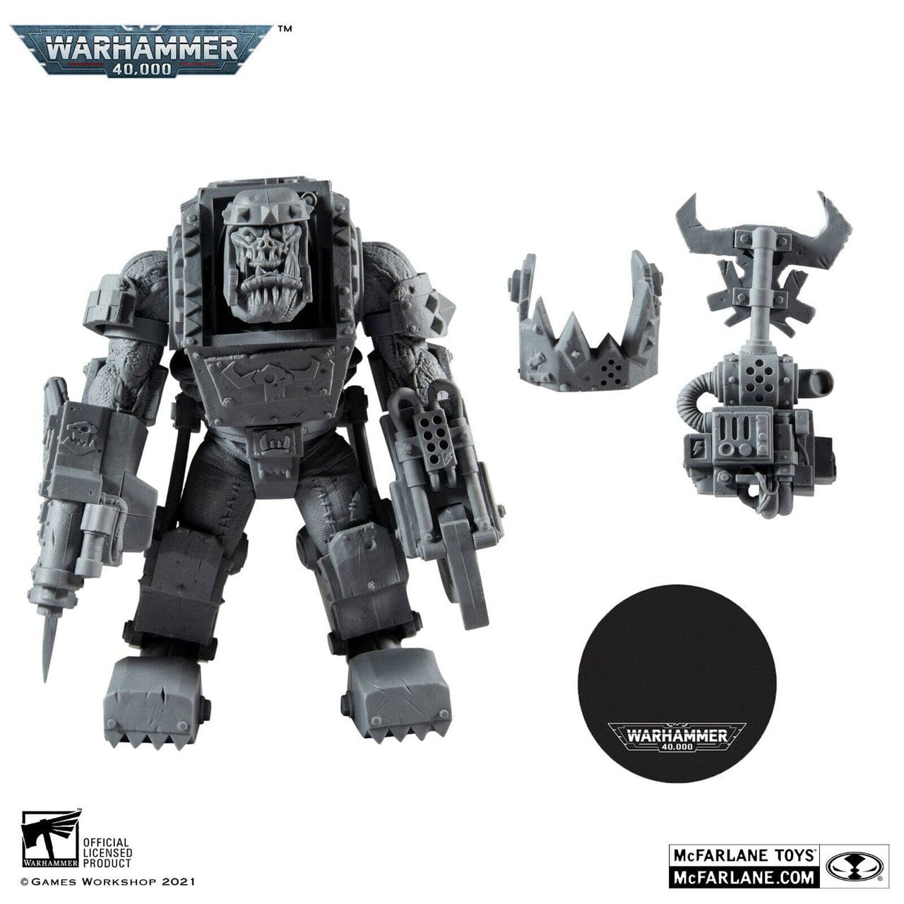 McFarlane Toys Warhammer 40,000 Figure Ork Meganob with Shoota Artist Proof