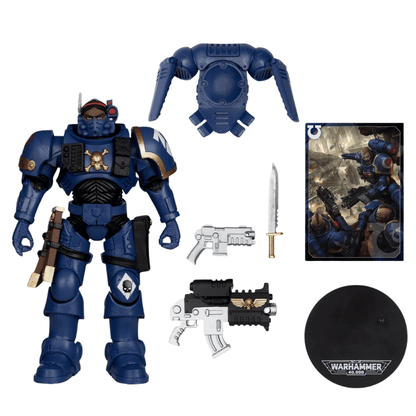 McFarlane Toys Warhammer 40,000 Lieutenant In Phobos Armour Ultramarines Figure