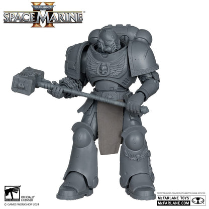 McFarlane Toys Warhammer 40,000 Lieutenant Titus Unpainted Space Marine 2