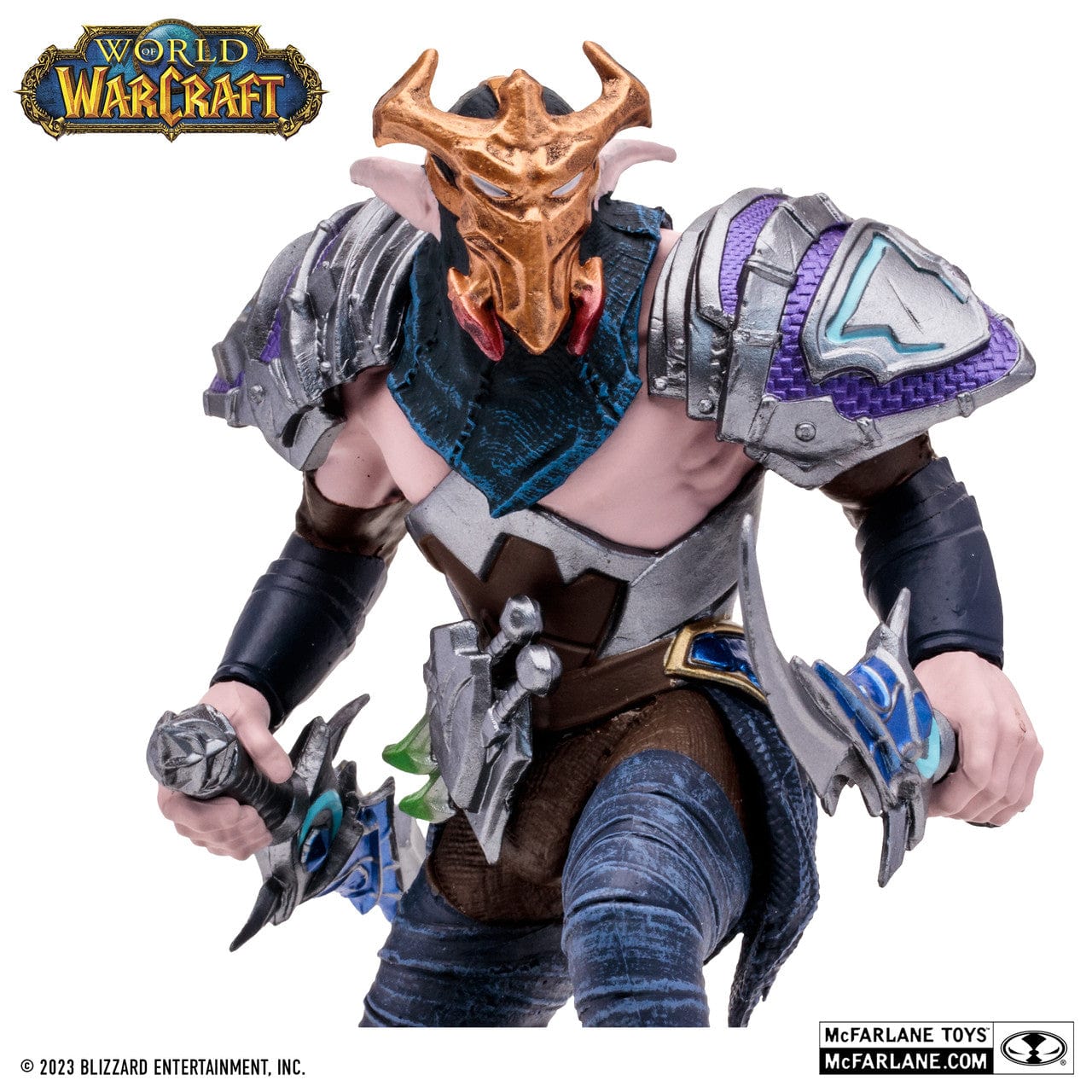 McFarlane Toys World Of Warcraft Night Elf Druid/Rogue Rare Version