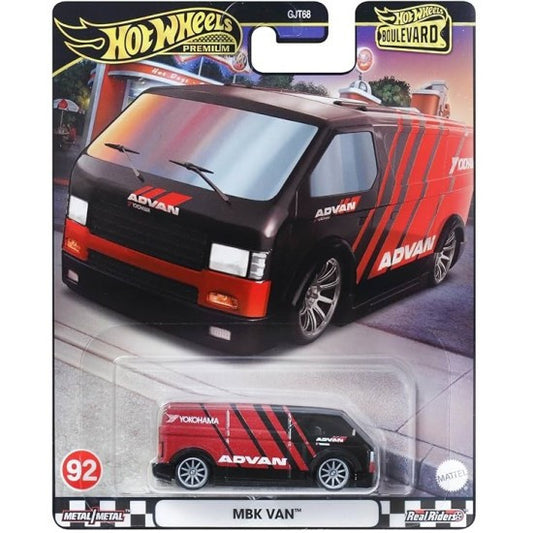mbk van by hot wheels