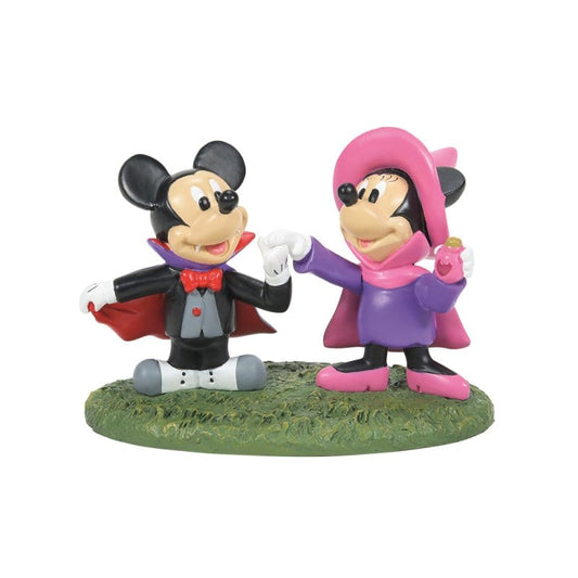 Mickey & Minnie Mouse's Costume Fun Figurine Disney Village by Department 56