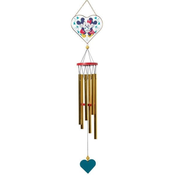 Mickey & Minnie Windchime by Disney Garden 6014567