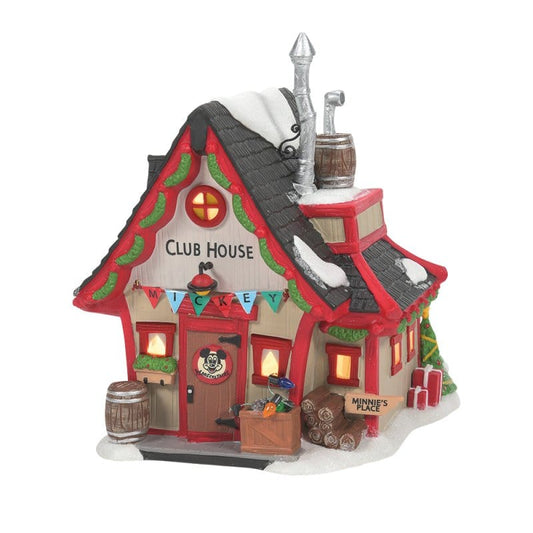 Mickey Mouse's Clubhouse Disney Village by Department 56