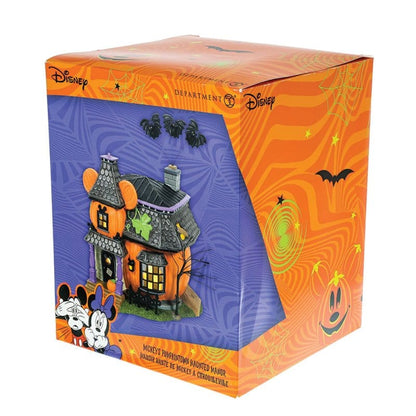 Mickey Mouse's Pumpkin Manor Disney Village by Department 56