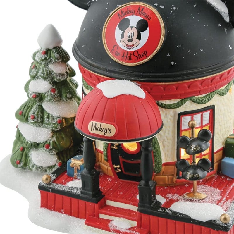Mickey's Ear Hat Shop- Disney Village by Department 56