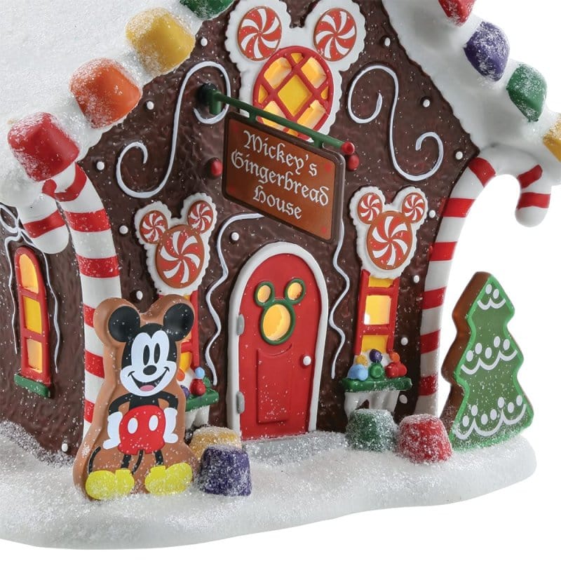 Mickey's Gingerbread House Disney Village by Department 56