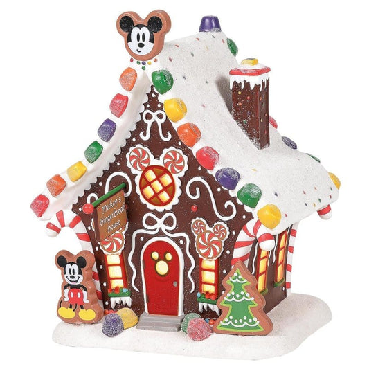 Mickey's Gingerbread House Disney Village by Department 56