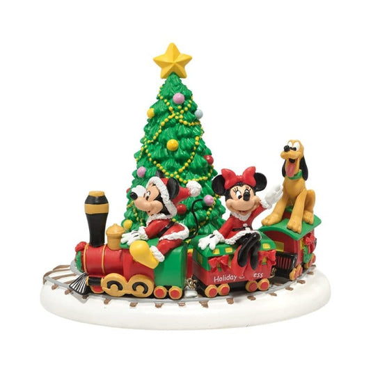 Mickey's Holiday Express Disney Village by Department 56