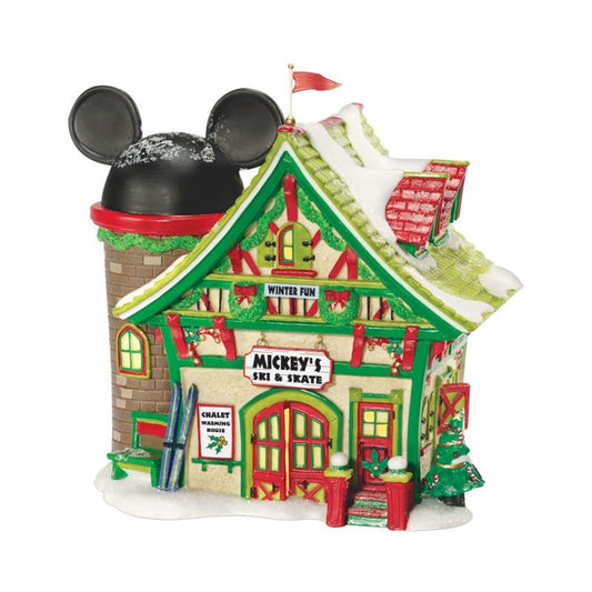 Mickey's Ski and Skate Shop Disney Village by Department 56