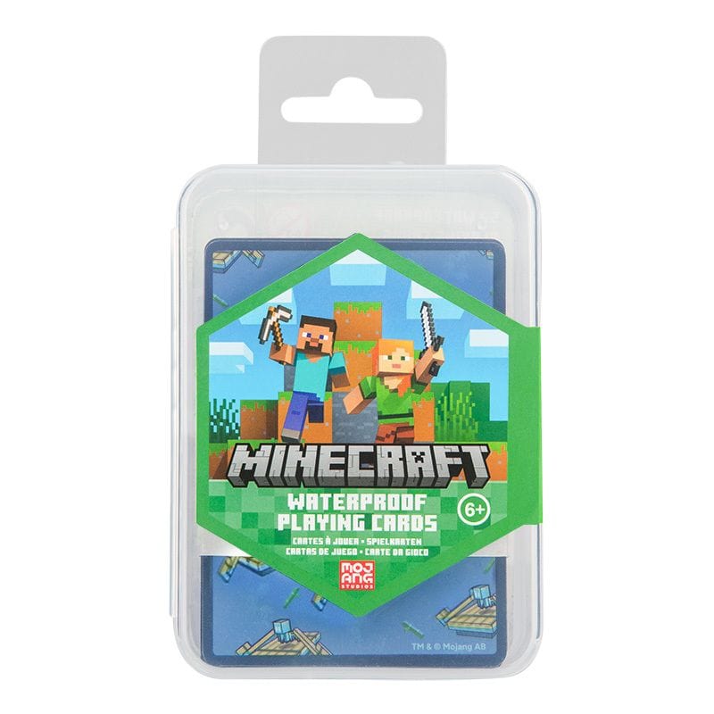 Minecraft Waterproof Playing Cards By Paladone