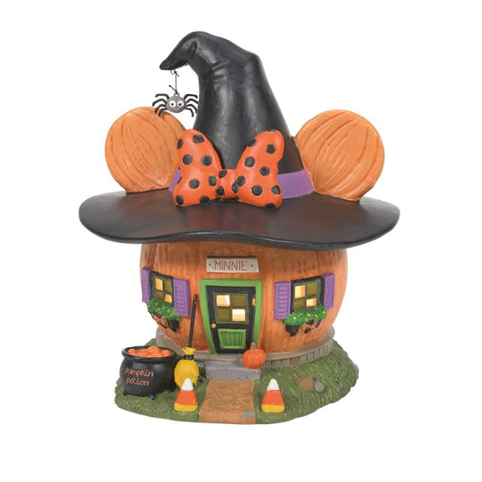 Minnie Mouse's Pumpkintown House Disney Village by Department 56